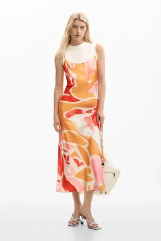 2-in-1-jurk met bandjes