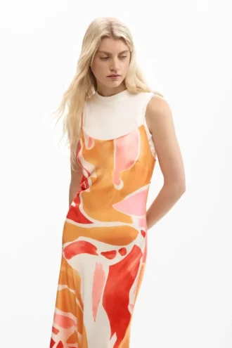2-in-1-jurk met bandjes