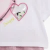 2-in-1 jurk met hartjes