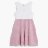 2-in-1 jurk met hartjes