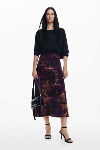 2-in-1 midi-jurk