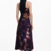 2-in-1 midi-jurk