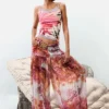 2-in-1 top met bandjes