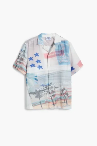 American Magic-overhemd met print