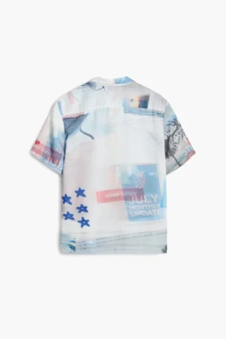 American Magic-overhemd met print