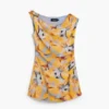 Asymmetrische bloemenjurk