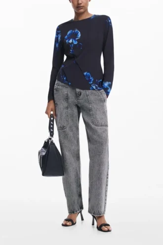 Asymmetrische Blouse