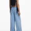 Asymmetrische chiffonblouse