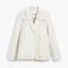 Asymmetrische gestreepte Blazer