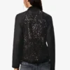 Asymmetrische jas van 100% leer Masha Popova
