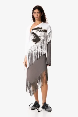Asymmetrische jurk Masha Popova