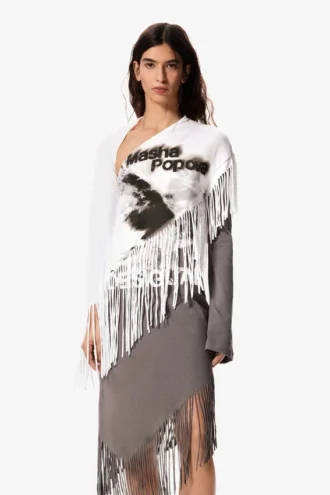 Asymmetrische jurk Masha Popova
