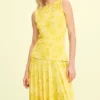 Asymmetrische jurk met print