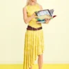 Asymmetrische jurk met print