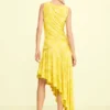 Asymmetrische jurk met print