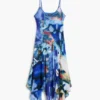 Asymmetrische jurk met print