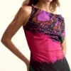Asymmetrische jurk ontworpen door Christian Lacroix