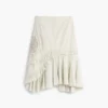 Asymmetrische midi-rok