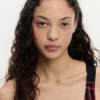 Asymmetrische mouwloze jurk