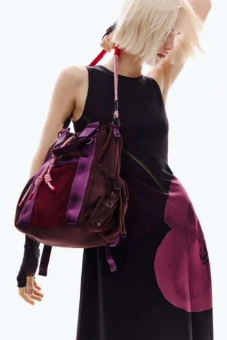 Asymmetrische Poppy-Jurk