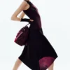 Asymmetrische Poppy-Jurk