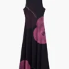 Asymmetrische Poppy-Jurk