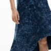 Asymmetrische tie-dye jurk