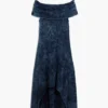 Asymmetrische tie-dye jurk
