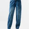 Ballonjeans met naden