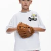 Baseball T-shirt met korte mouwen