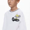 Baseball T-shirt met korte mouwen
