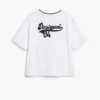 Baseball T-shirt met korte mouwen