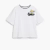 Baseball T-shirt met korte mouwen