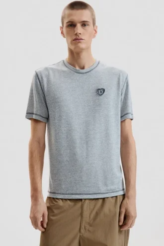 Basic gebreid T-shirt