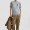 Basic gebreid T-shirt