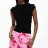 Basic T-shirt met korte mouwen
