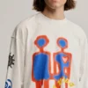Bedrukt katoen T-shirt