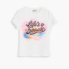 Bedrukt katoen T-shirt