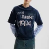 Bedrukt sweatshirt met lange mouwen