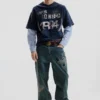 Bedrukt sweatshirt met lange mouwen