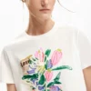 Bedrukt T-shirt Vase
