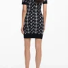 Bedrukte mini-jurk M. Christian Lacroix
