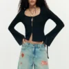 Bermuda’s van bedrukt denim