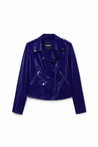 Bikerjas met textuur