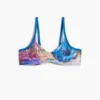 Bikinitop met glanseffect