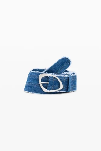 Blaues Riemen aus Jeans