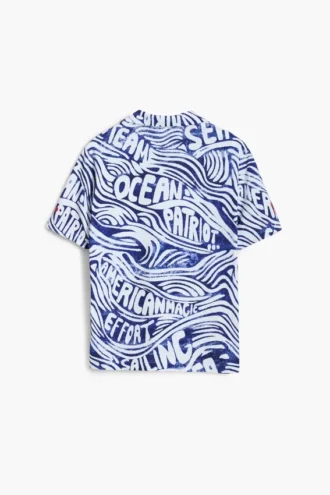 Blauw American Magic-overhemd