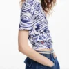 Blauw American Magic T-shirt