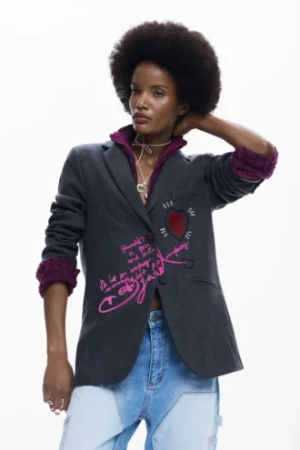 Blazer met capuchon