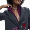 Blazer met capuchon